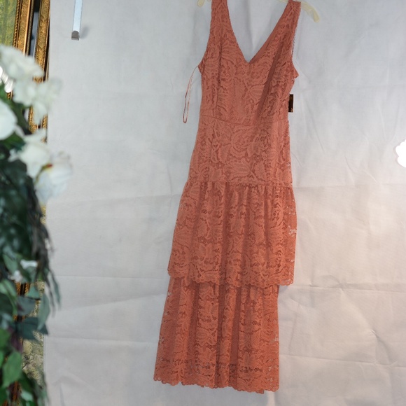 Lace Dress 2 Tiers Taylor 14 NWT - Picture 1 of 7